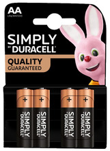 Batteri AA 4-pack Duracell